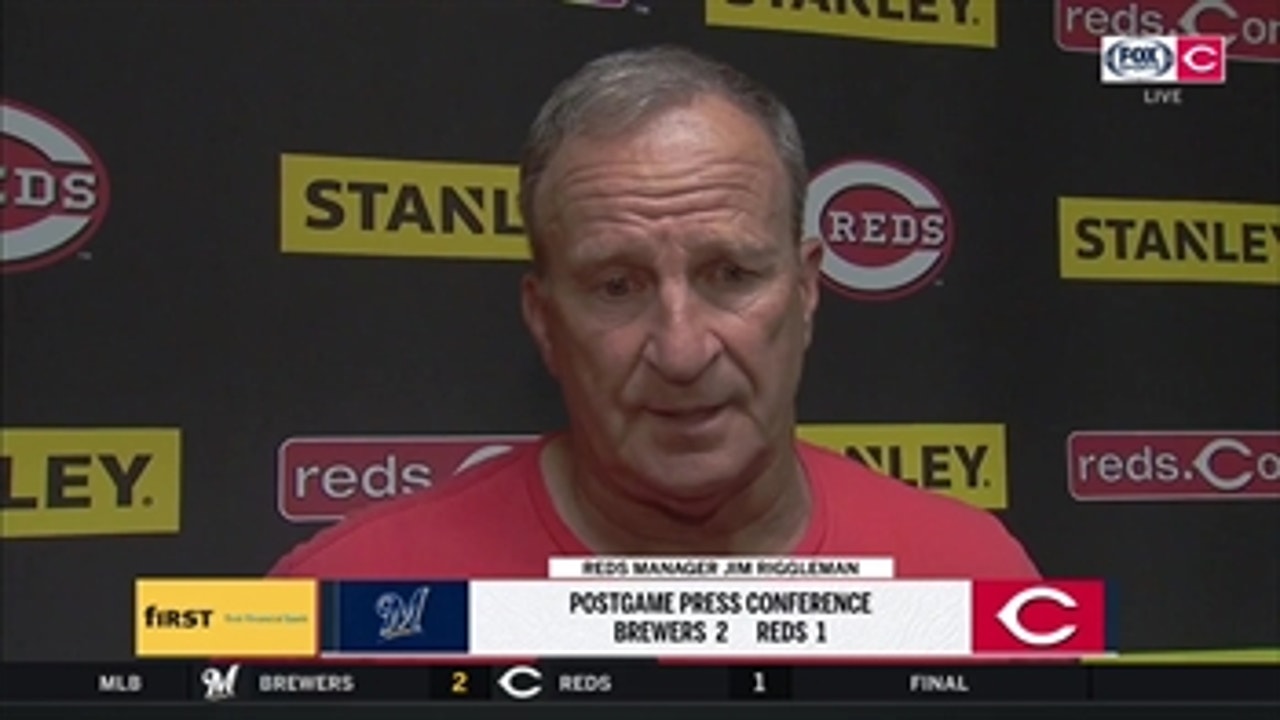 Jim Riggleman believes Cody Reed can build on solid outing