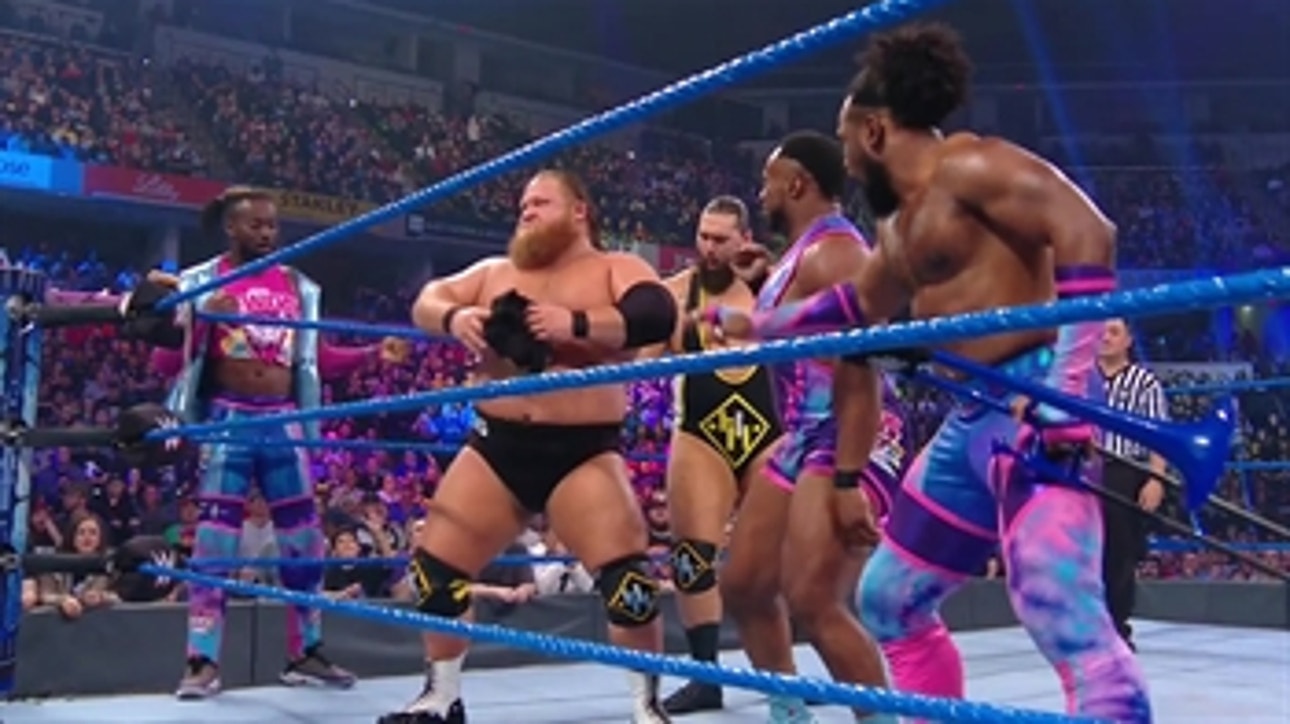 Heavy Machinery, New Day dance their way to victory in 8-man tag match