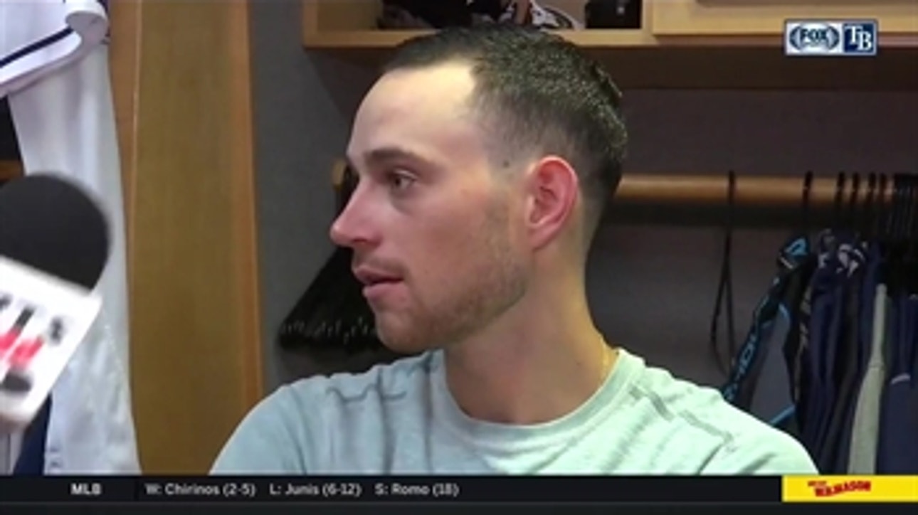 Brandon Lowe on Rays' staff: "They're giving me a shot to get settled in and get experience"