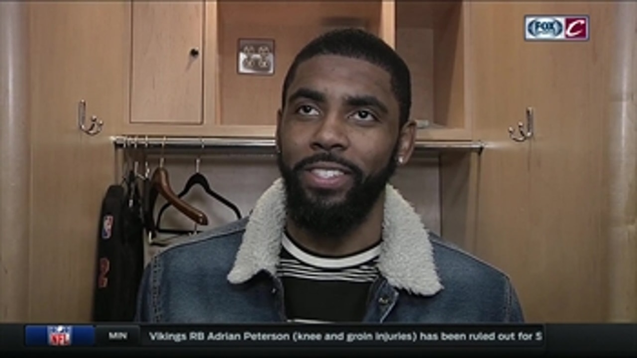 Kyrie Irving can't wait for Cavs/Warriors on Christmas Day