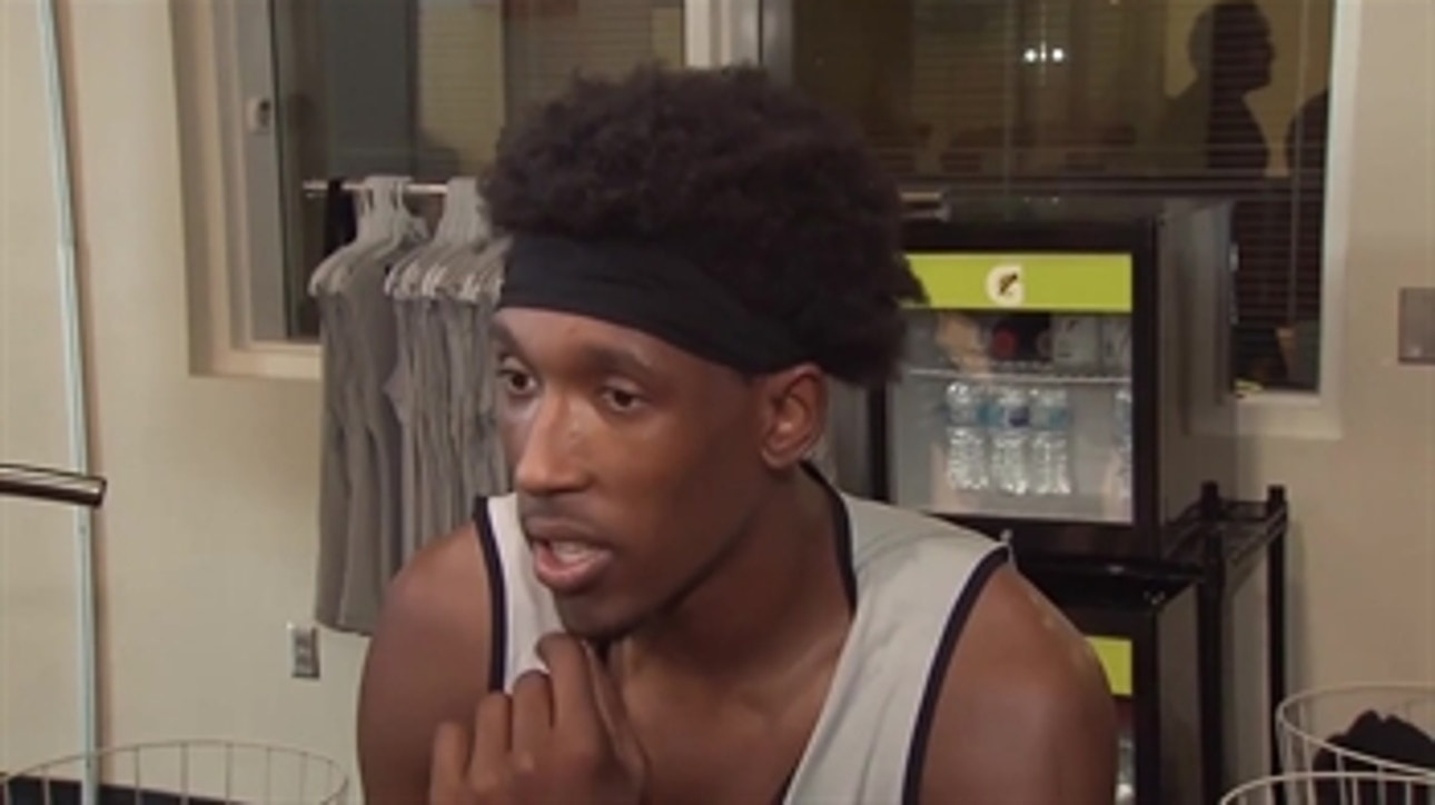 Josh Richardson explains why communication is critical when defending pace