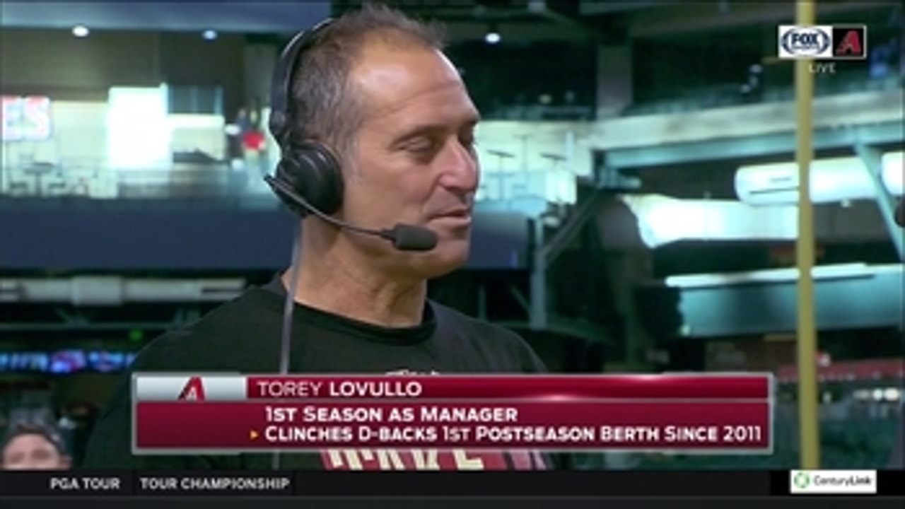 Torey Lovullo: I don't think they knew how good they could be