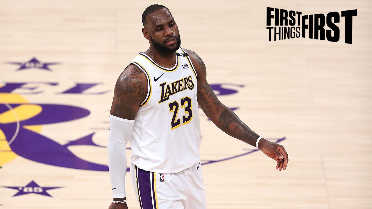 Nick Wright: LeBron's tweet is asking to pick a lane ... are Lakers great enough to win or old underdogs? I FIRST THINGS FIRST