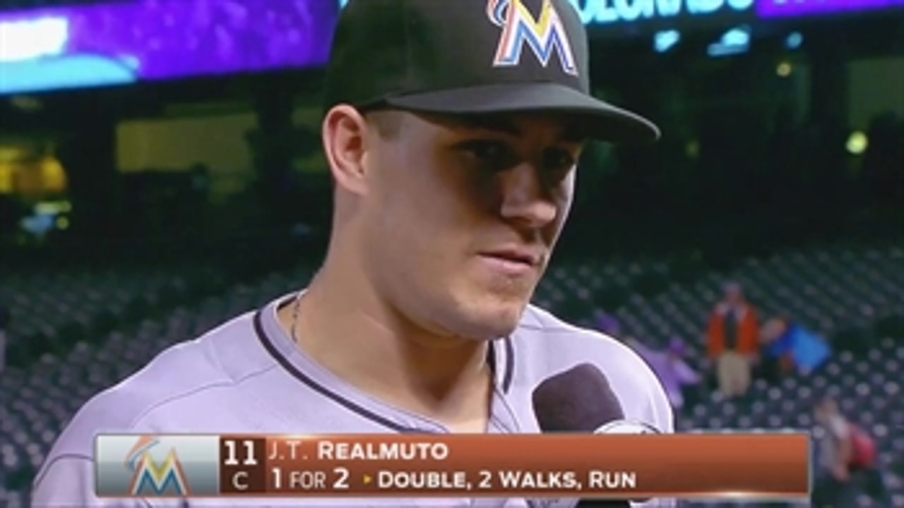 J.T. Realmuto says aggressive base-running was key to victory
