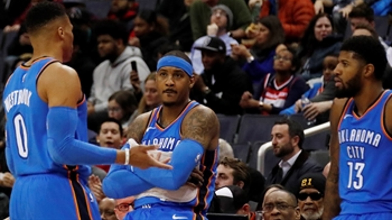 Skip Bayless reveals who’s to blame for Thunder's early exit in the 2018 NBA playoffs