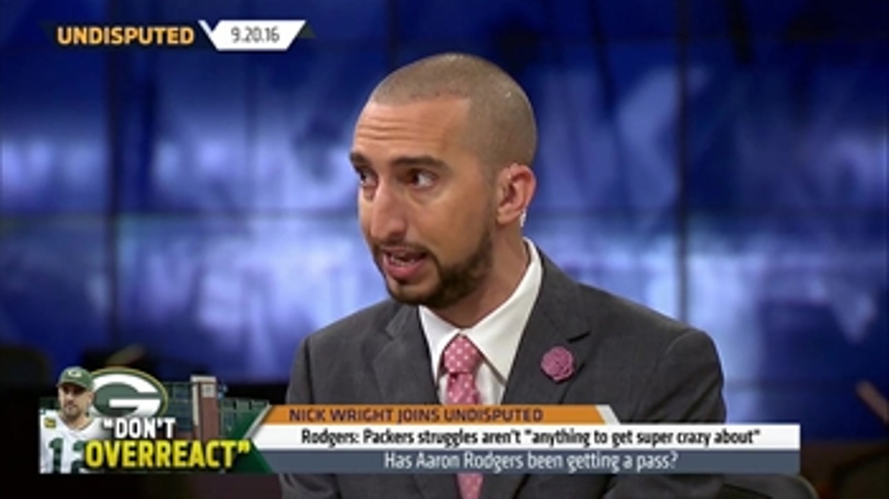Nick Wright argues that Aaron Rodgers is the greatest QB ever ' UNDISPUTED