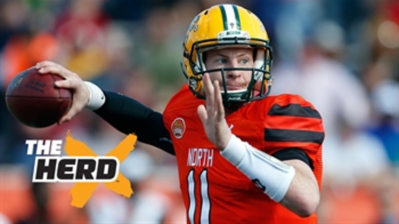 There is no way of knowing how Carson Wentz will do in the NFL - 'The Herd'