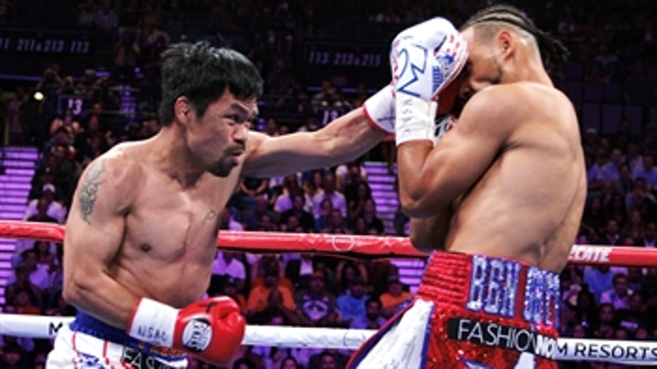 Shannon Sharpe: 'This is the best I've seen Manny Pacquiao fight in a very long time'
