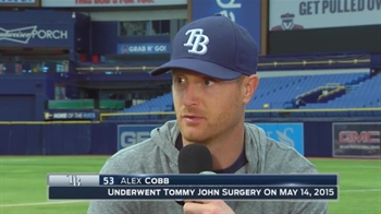 For Alex Cobb, patience is key in recovery from Tommy John surgery