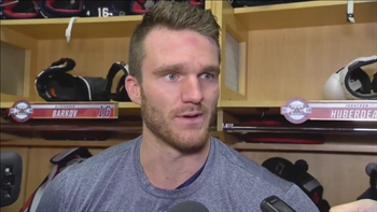 Jonathan Huberdeau on his recent offensive surge