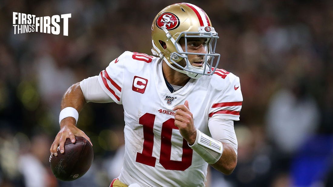 Brandon Marshall breaks down why Jimmy G gives the 49ers the best chance at a playoff run I FIRST THINGS FIRST
