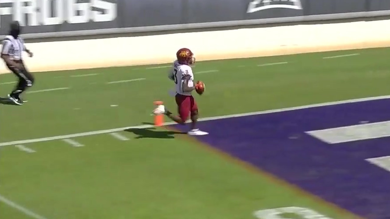 Kene Nwangwu's 49-yard TD run puts Iowa State up 23-14 on TCU