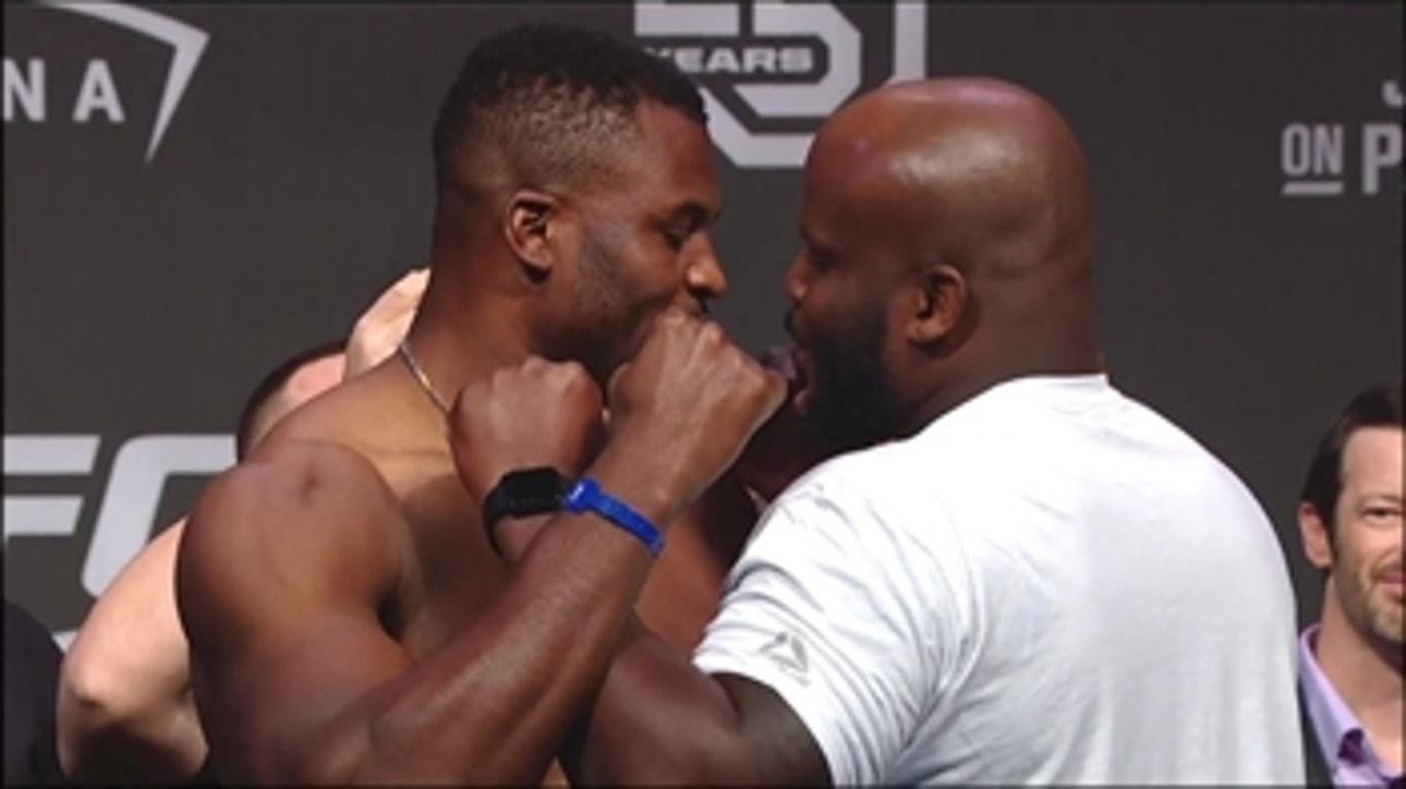 Derrick Lewis vs Francis Ngannou ' WEIGH-INS ' UFC 226