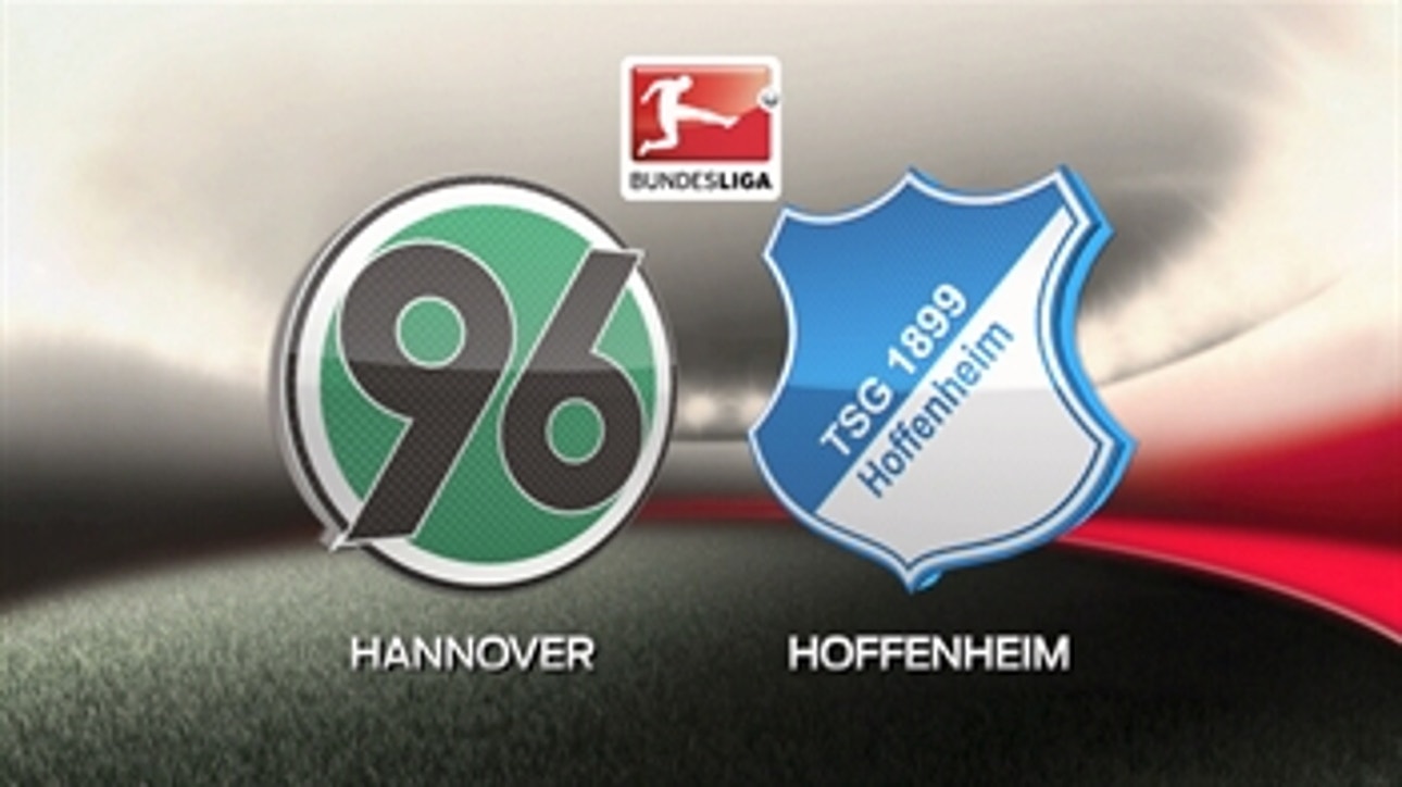 Hannover 96 vs. 1899 Hoffenheim ' 2015-16 Bundesliga Highlights