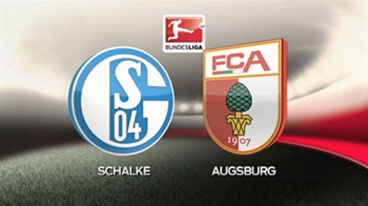 FC Schalke 04 vs. FC Augsburg | 2015–16 Bundesliga Highlights