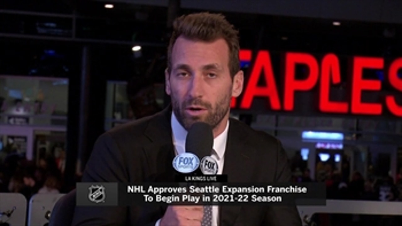 The NHL gives Seattle an expansion team as the 32nd team in the league