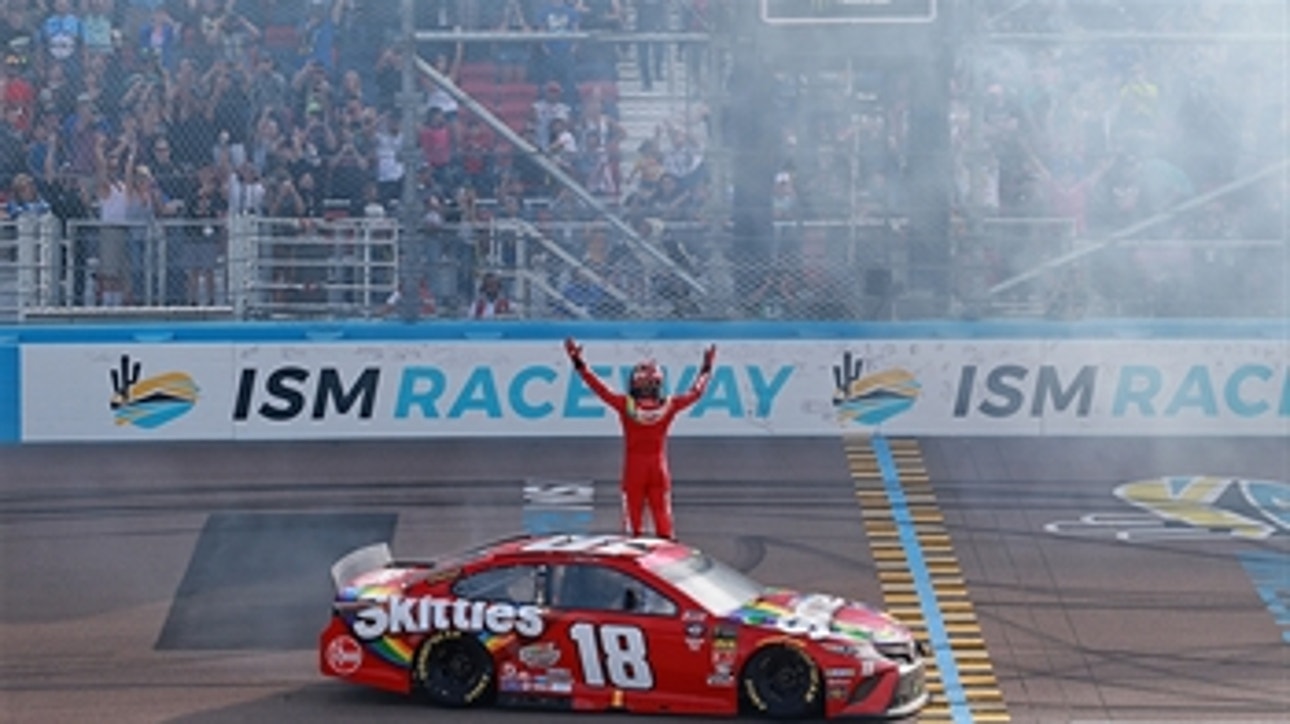Kyle Busch completes weekend sweep in Phoenix, moves within one win of 200 total