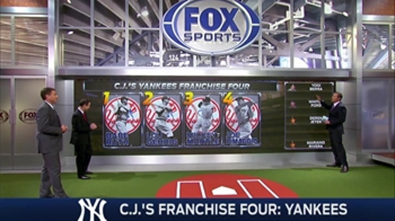 C.J.'s Yankees Franchise Four Picks