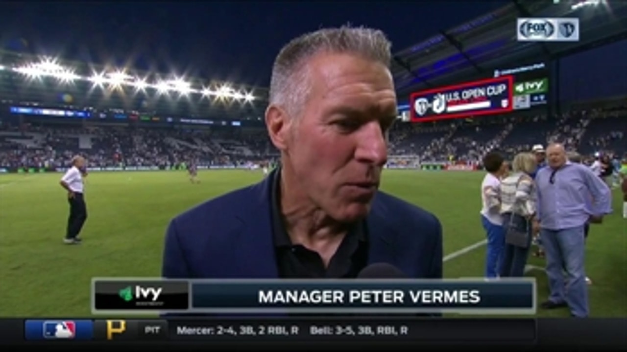 Peter Vermes: 'I'm proud of the way we played' against Montreal