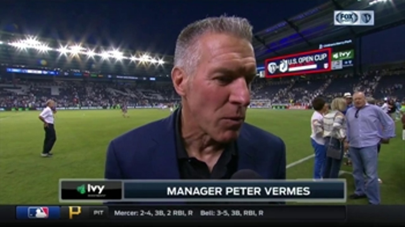 Peter Vermes: 'I'm proud of the way we played' against Montreal