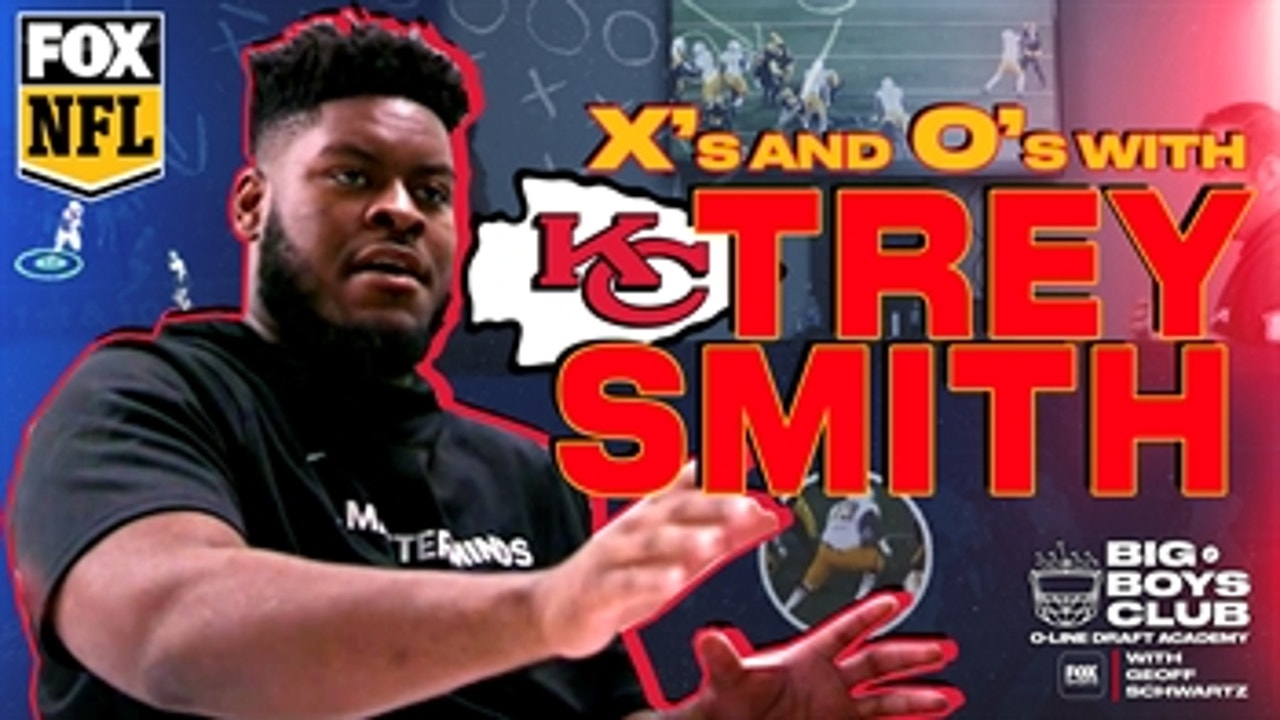 THE BIG BOYS CLUB: X’s and O’s with Kansas City Chief - Trey Smith | FOX NFL