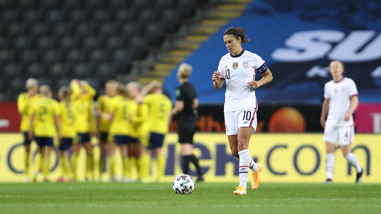 USWNT struggles against Sweden in Carli Lloyds 300th cap, tie 1-1