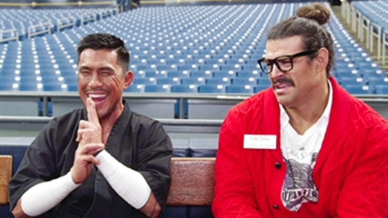 Akira Tozawa coaches Old Spice rep to fulfill Prophecy of the Night Panther