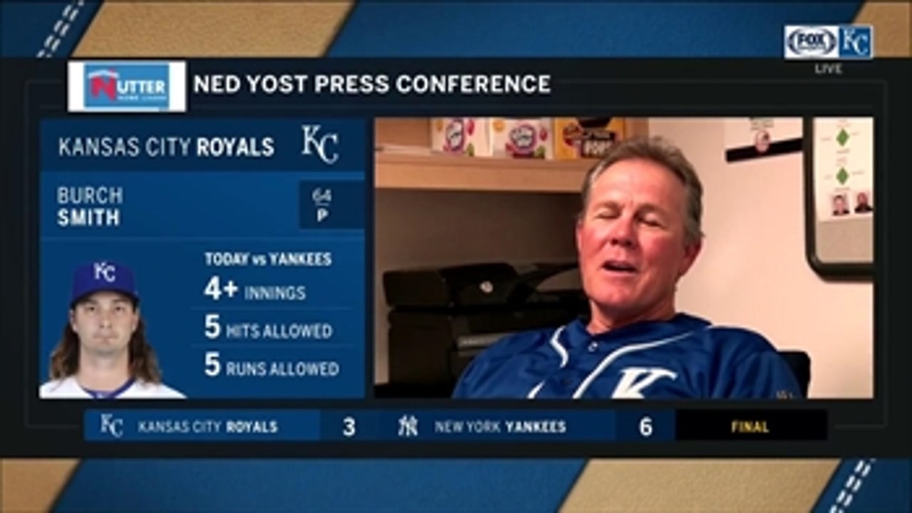 Yost on his starters' performance this series: 'I was encouraged with what I saw'