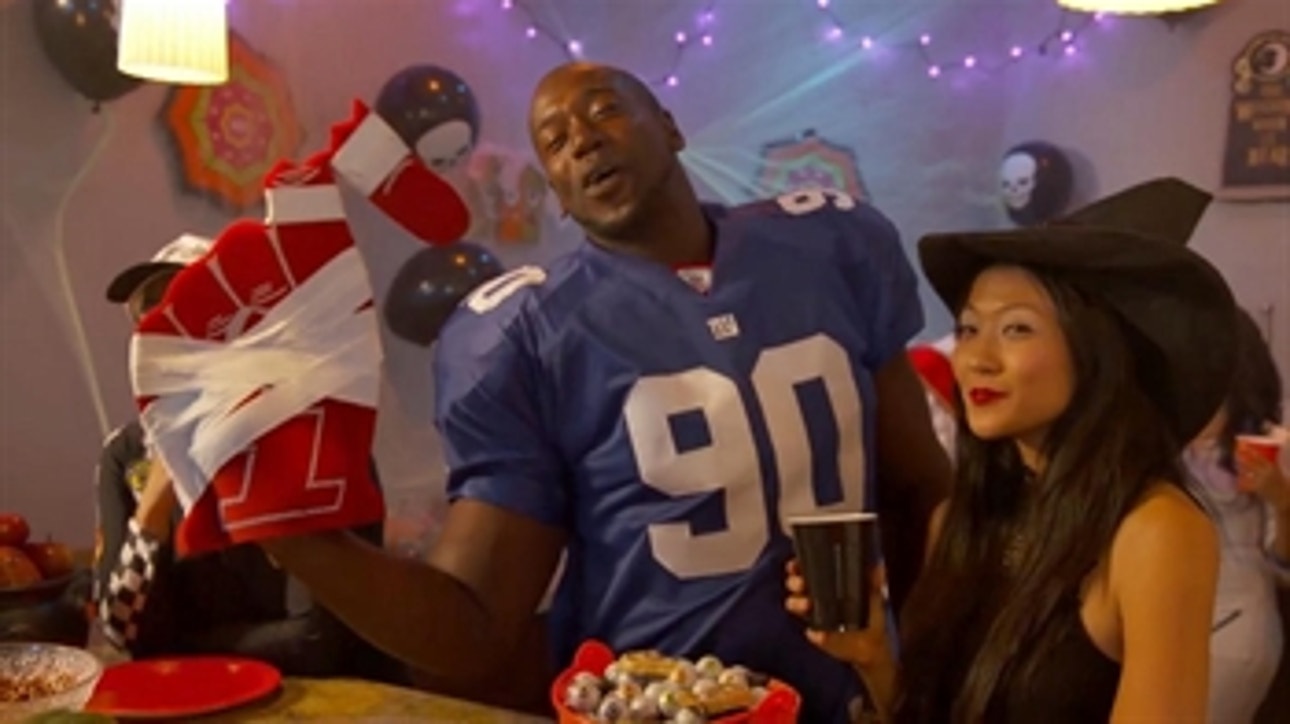 Jason Pierre-Paul Joined Rob Riggle For A Halloween Party