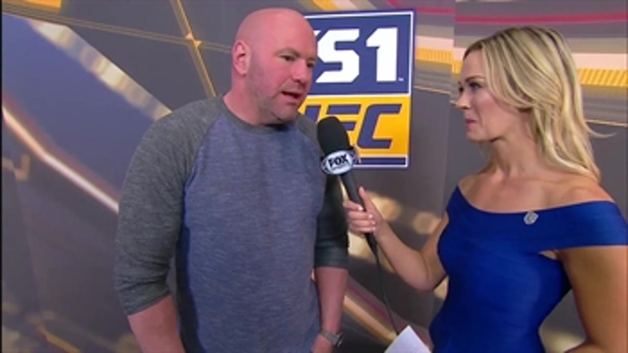 Dana White talks after a wild Fight Night in Denver ' INTERVIEW ' POST-FIGHT ' UFC FIGHT NIGHT