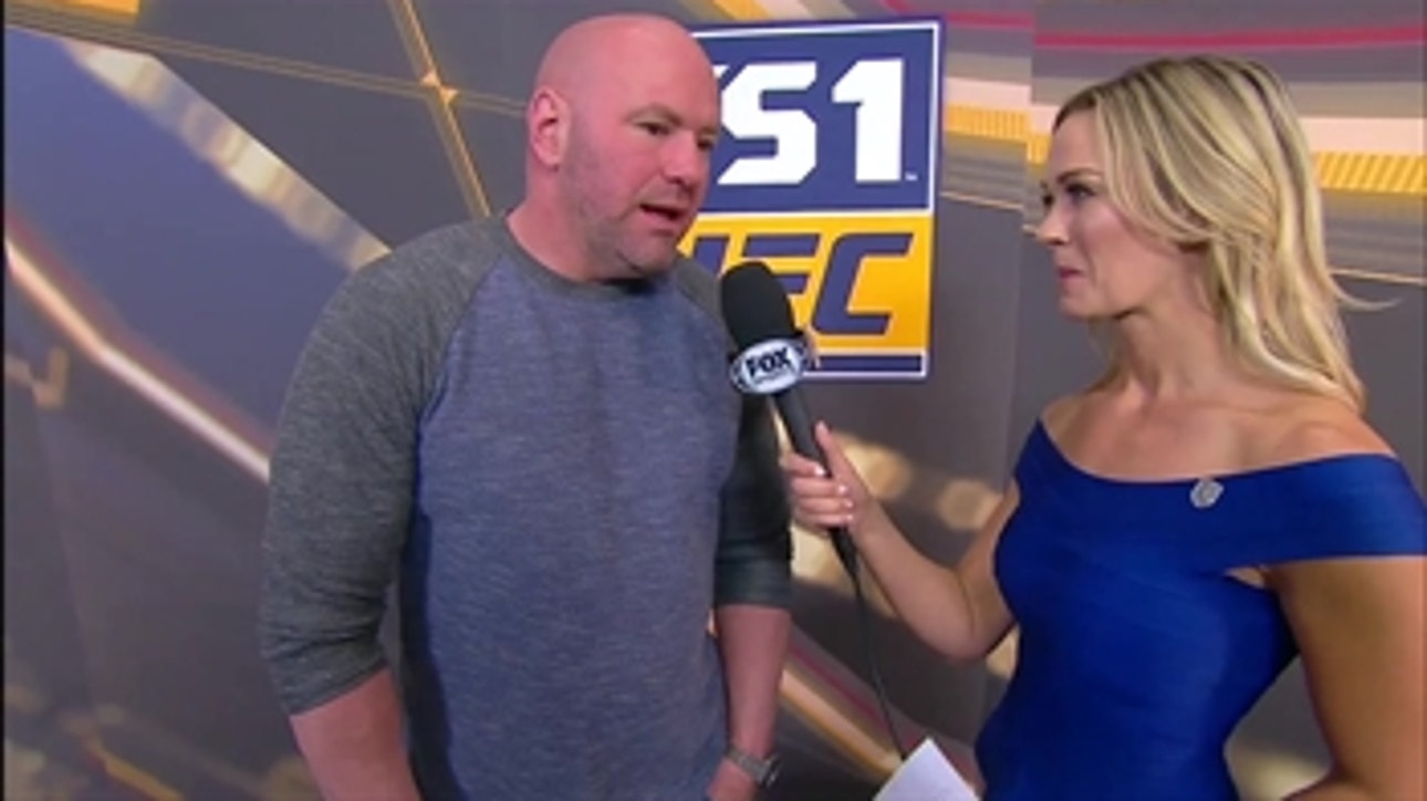 Dana White talks after a wild Fight Night in Denver | INTERVIEW | POST-FIGHT | UFC FIGHT NIGHT