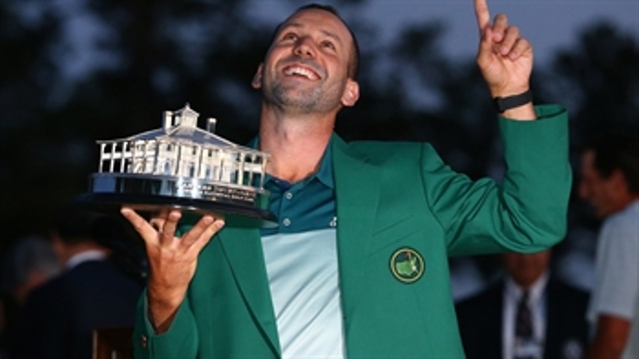 Finally! Sergio Garcia's major Masters moment was worth the (very long) wait
