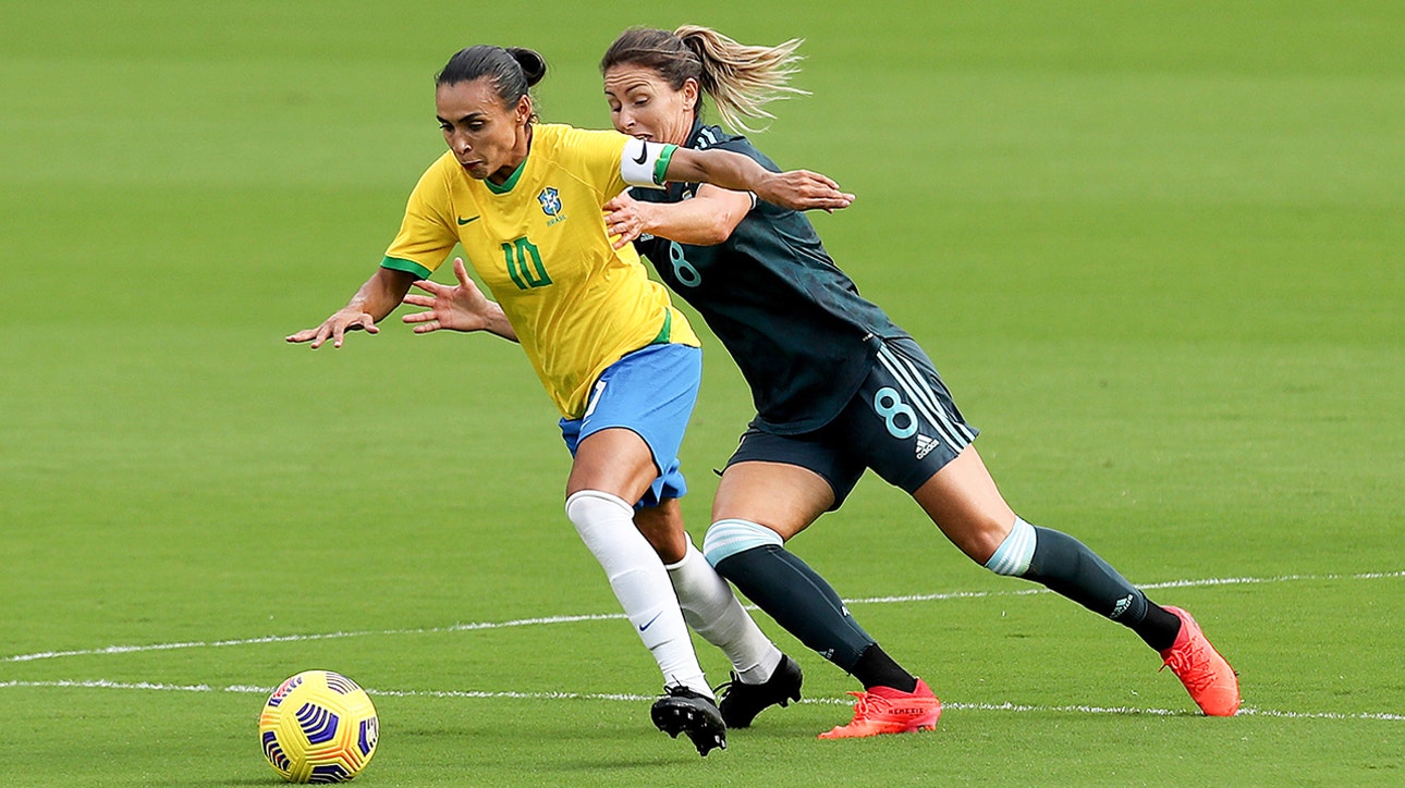 Brazil opens up 2021 She Believes Cup with a 4-1 win over rival Argentina
