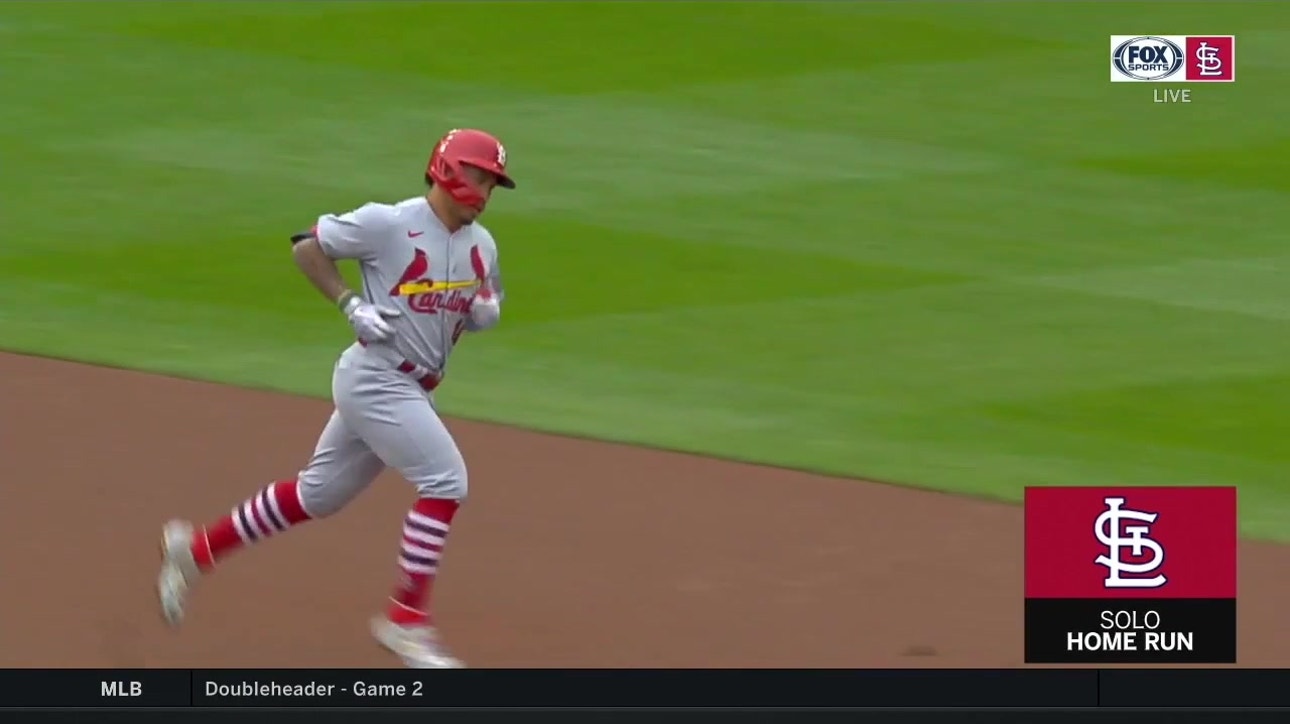 WATCH: Wong, O'Neill go deep in Cards' Game 1 win over Pirates