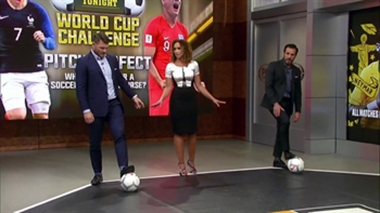 Kenny Florian and Michael Bisping play Pitch Perfect on UFC Tonight ' WORLD CUP CHALLENGE ' UFC TONIGHT