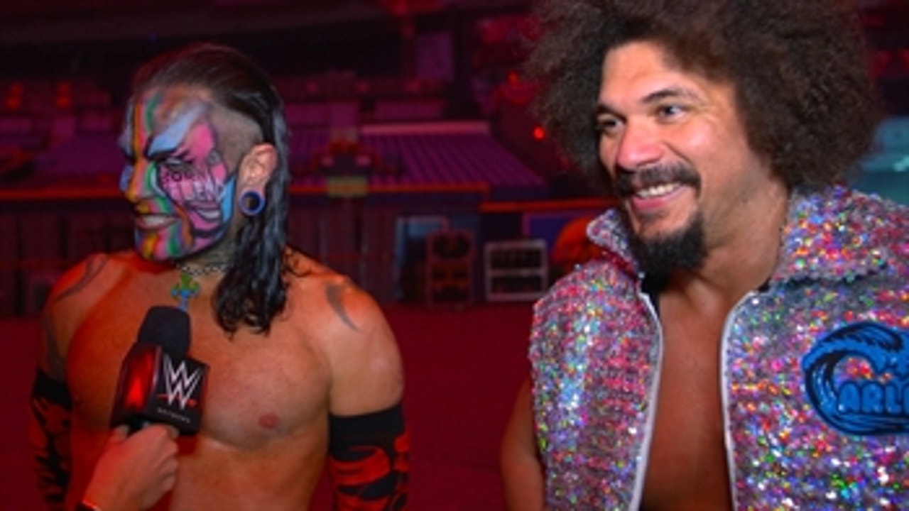 Carlito & Jeff Hardy are thrilled to be reunited on Raw: WWE Network Exclusive, Feb. 1, 2021