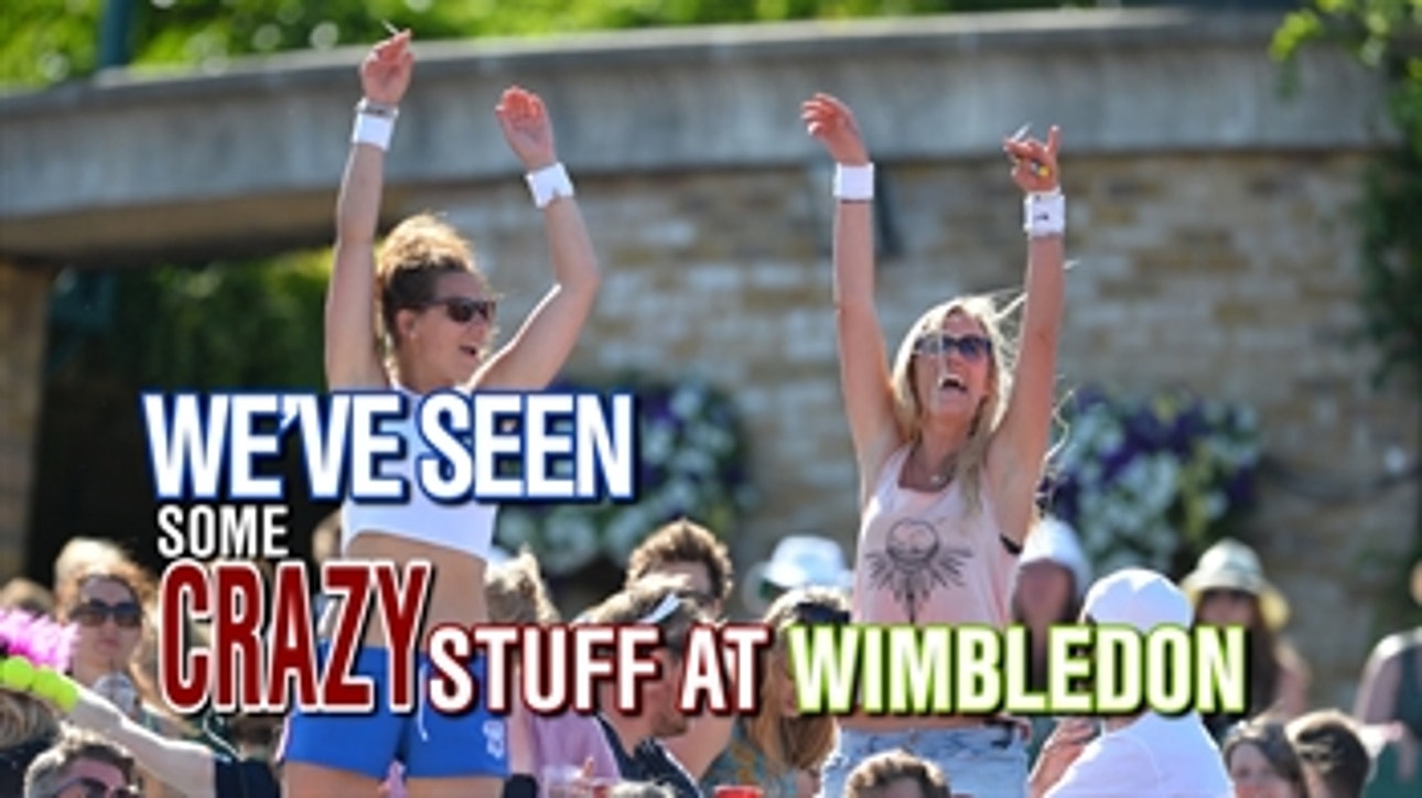 We've seen some crazy stuff at Wimbledon