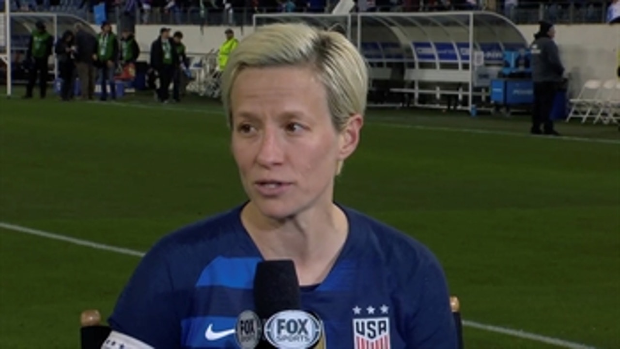 Megan Rapinoe sits down to chat about the challenges of the SheBelieves Cup