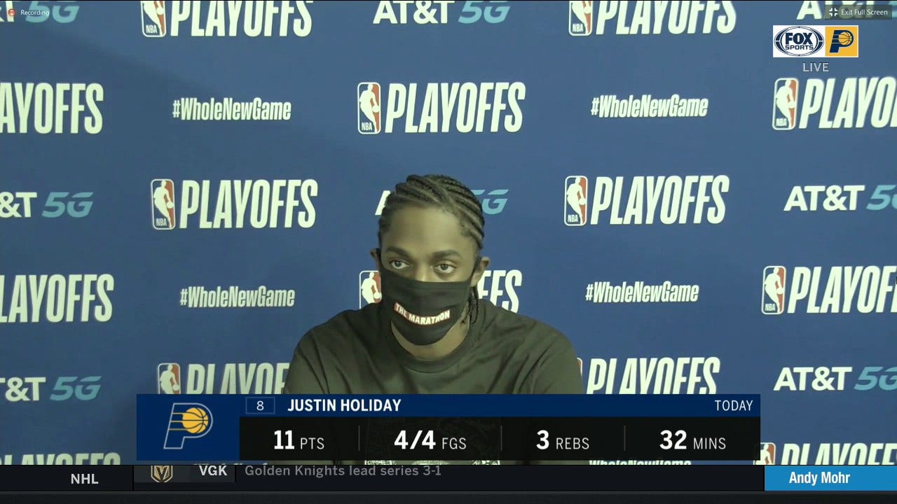 Justin Holiday: 'If you can win together, that's better than just playing together'