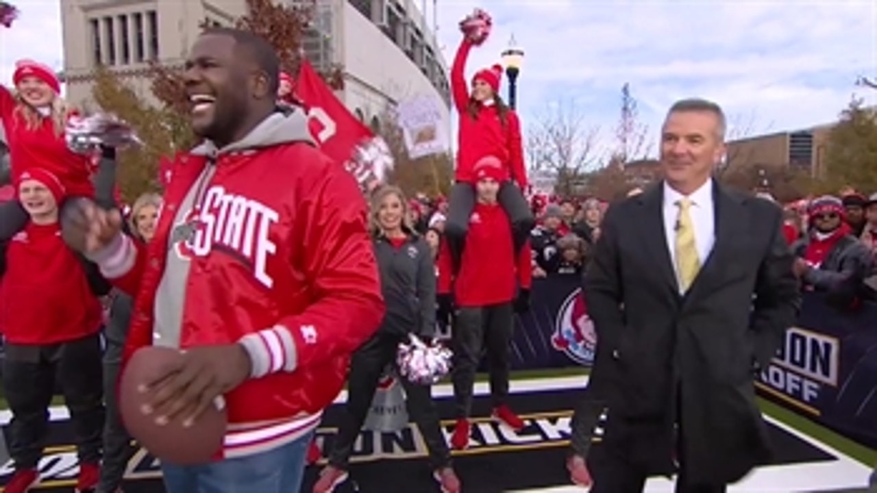 Urban's Playbook: Cardale Jones joins Urban Meyer to explain how Ohio State WR's get open