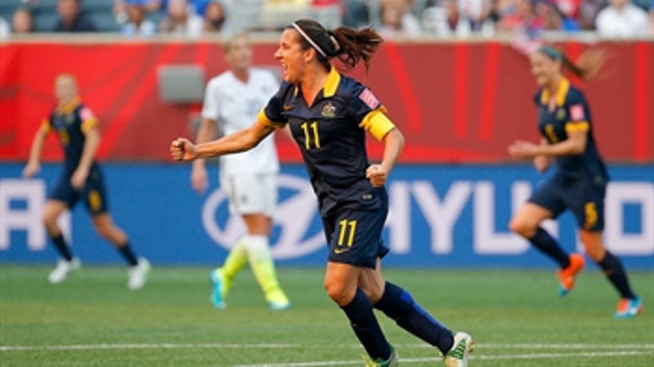 De Vanna scores equalizer for Australia vs. USA - FIFA Women's World Cup 2015 Highlights