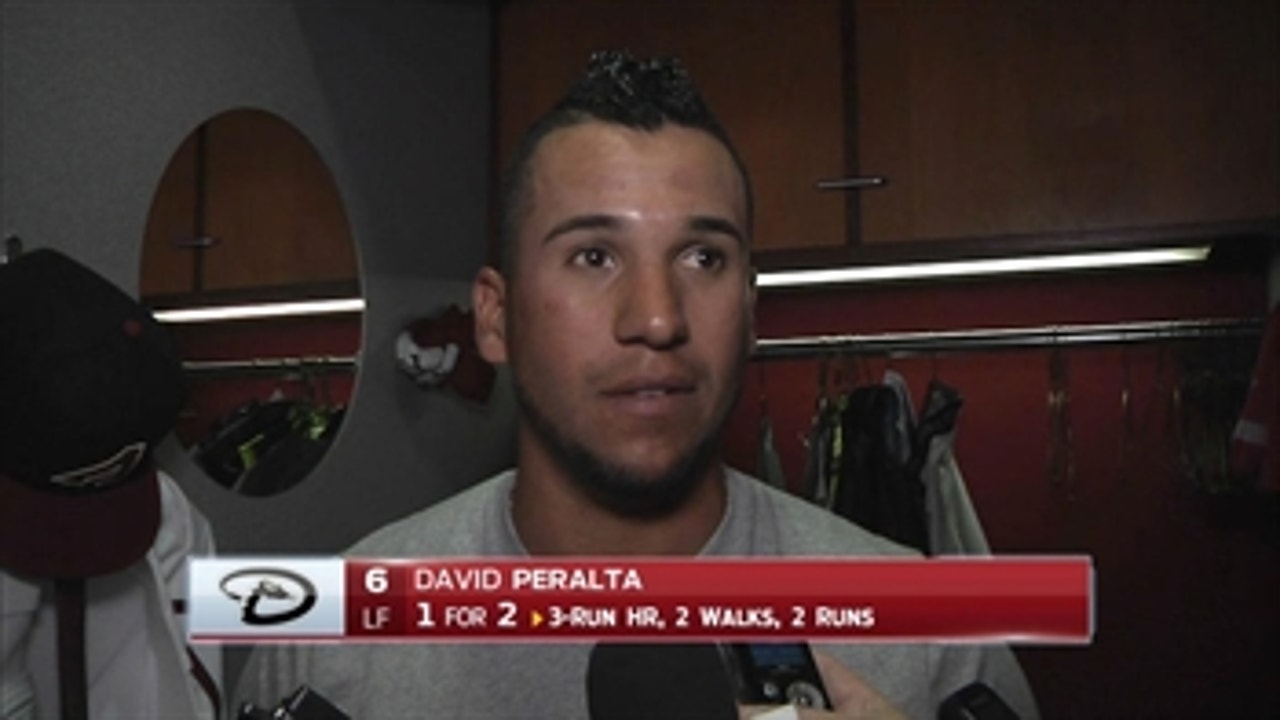 Peralta on his big home run