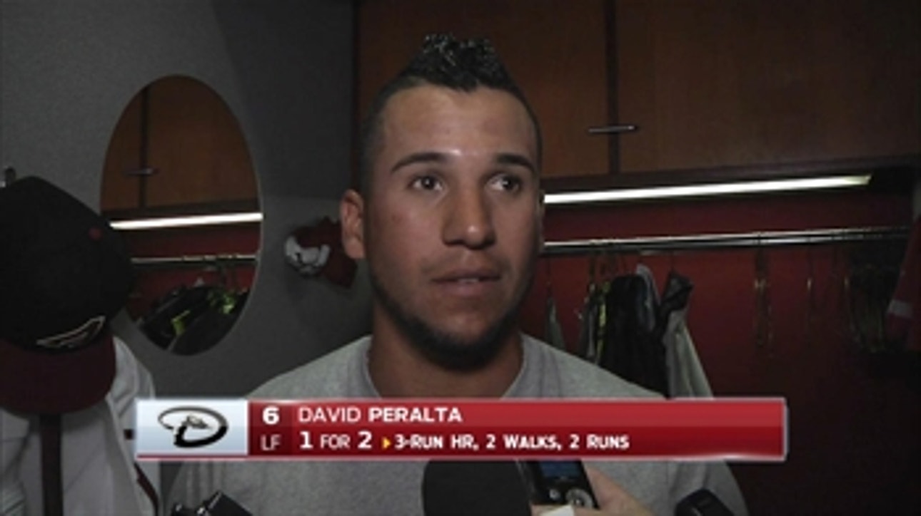 Peralta on his big home run