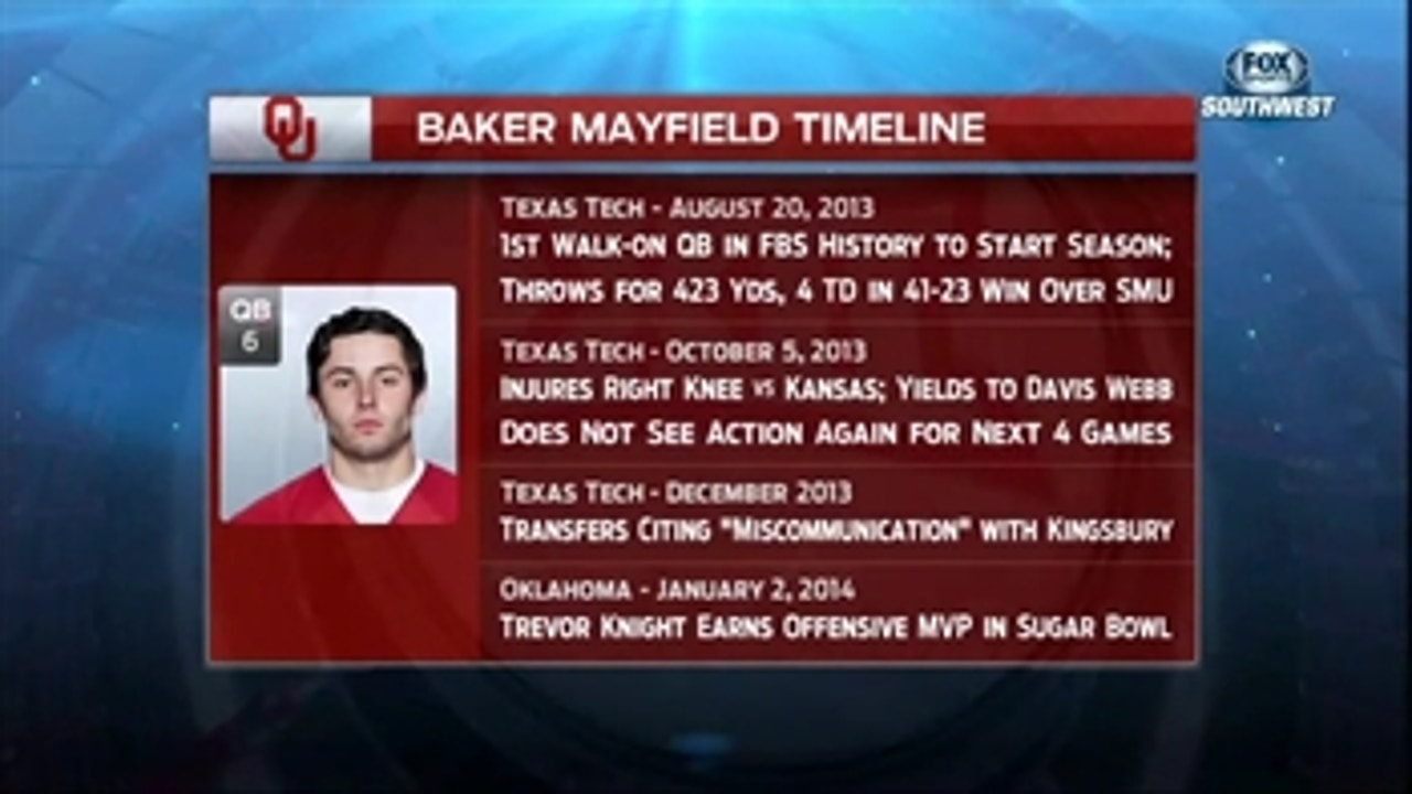 Big 12 Showcase: History of Mayfield from Texas Tech to OU