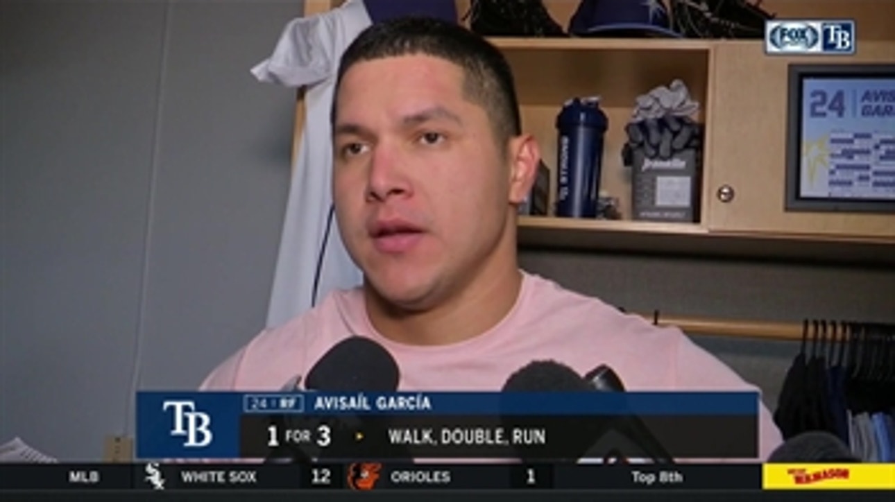 Avisail Garcia details how Rays' offense bounced back to earn the W after 4 straight losses