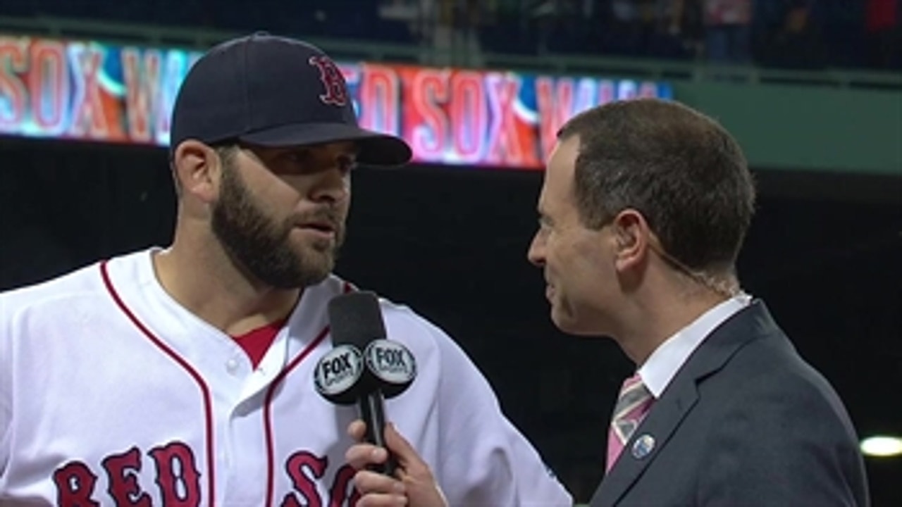 Mitch Moreland talks his game-changing performance in win vs. Tigers