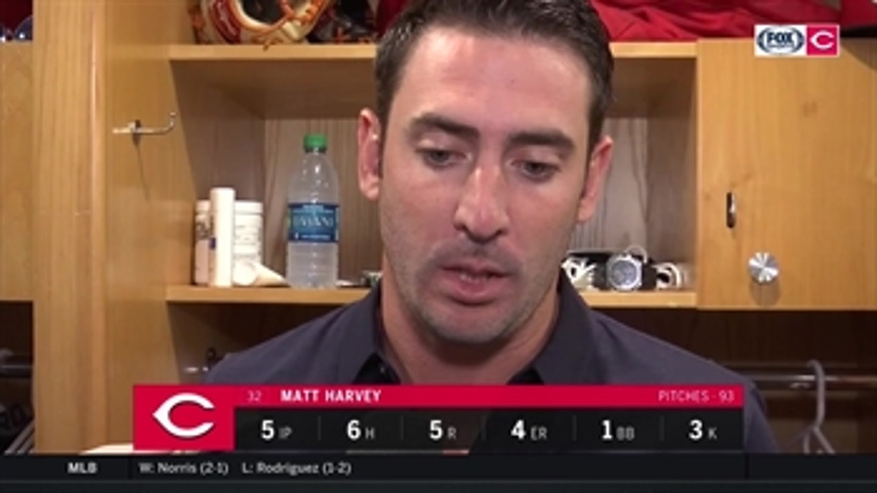 Matt Harvey points to big innings as cause to recent struggles