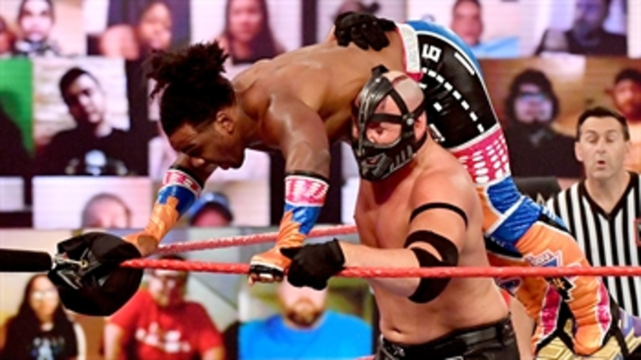 Xavier Woods vs. T-BAR: Raw, Jan. 11, 2021