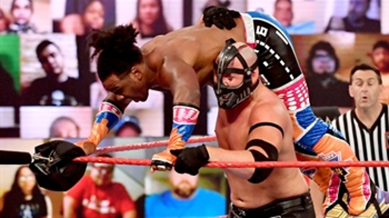 Xavier Woods vs. T-BAR: Raw, Jan. 11, 2021