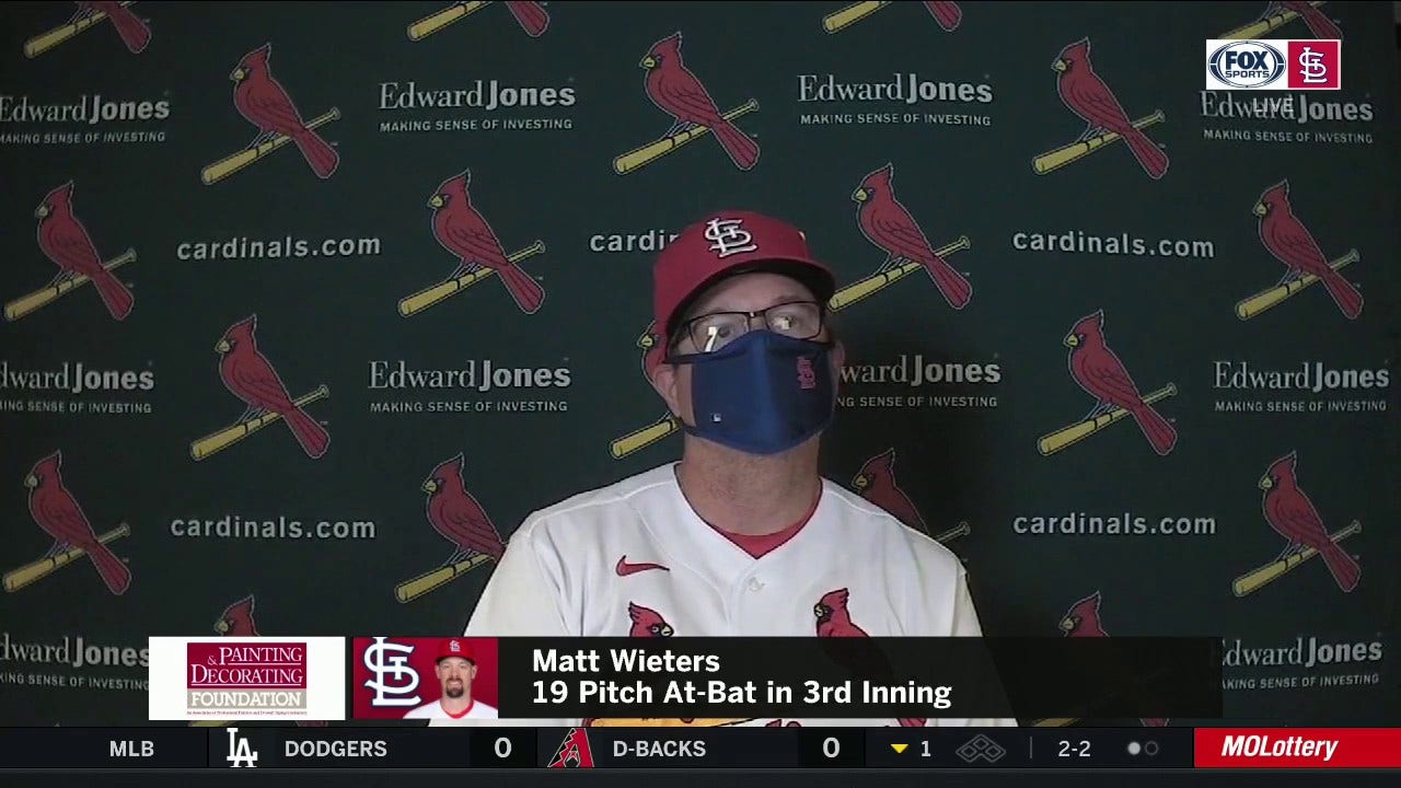 Shildt: 'That was a grind out win in that second game and a lot of positives took place'